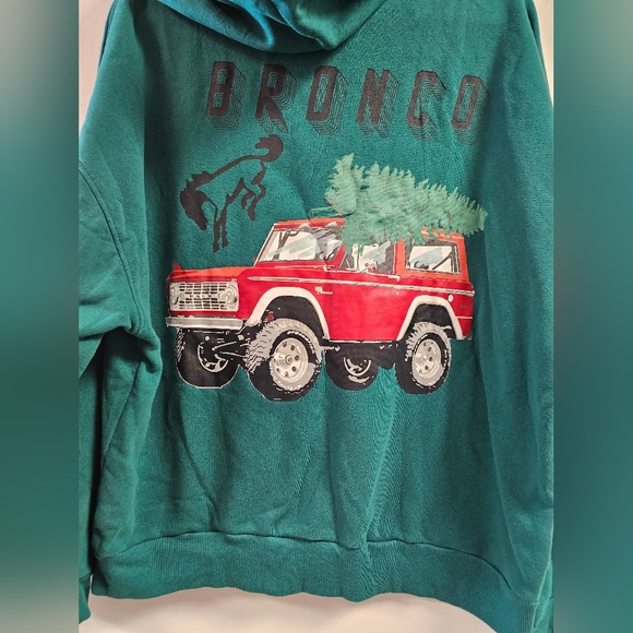 Women's Ford Bronco Zip-up Graphic Hoodie - Picture 8 of 8